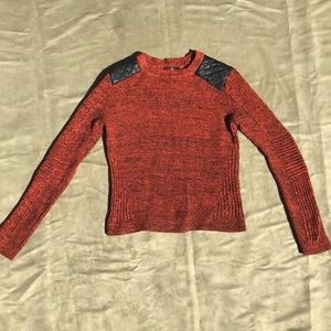 Black and Orange Sweater